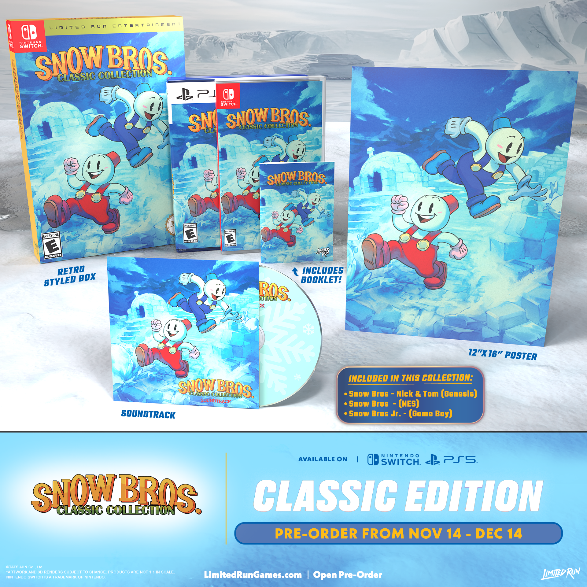 limited-run-snow-bros-classic-collection-spiel-classic-edition-switch image 2