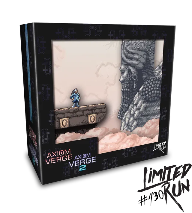 limited-run-430-axiom-verge-1-2-double-pack-ps4-collectors-edition image 1