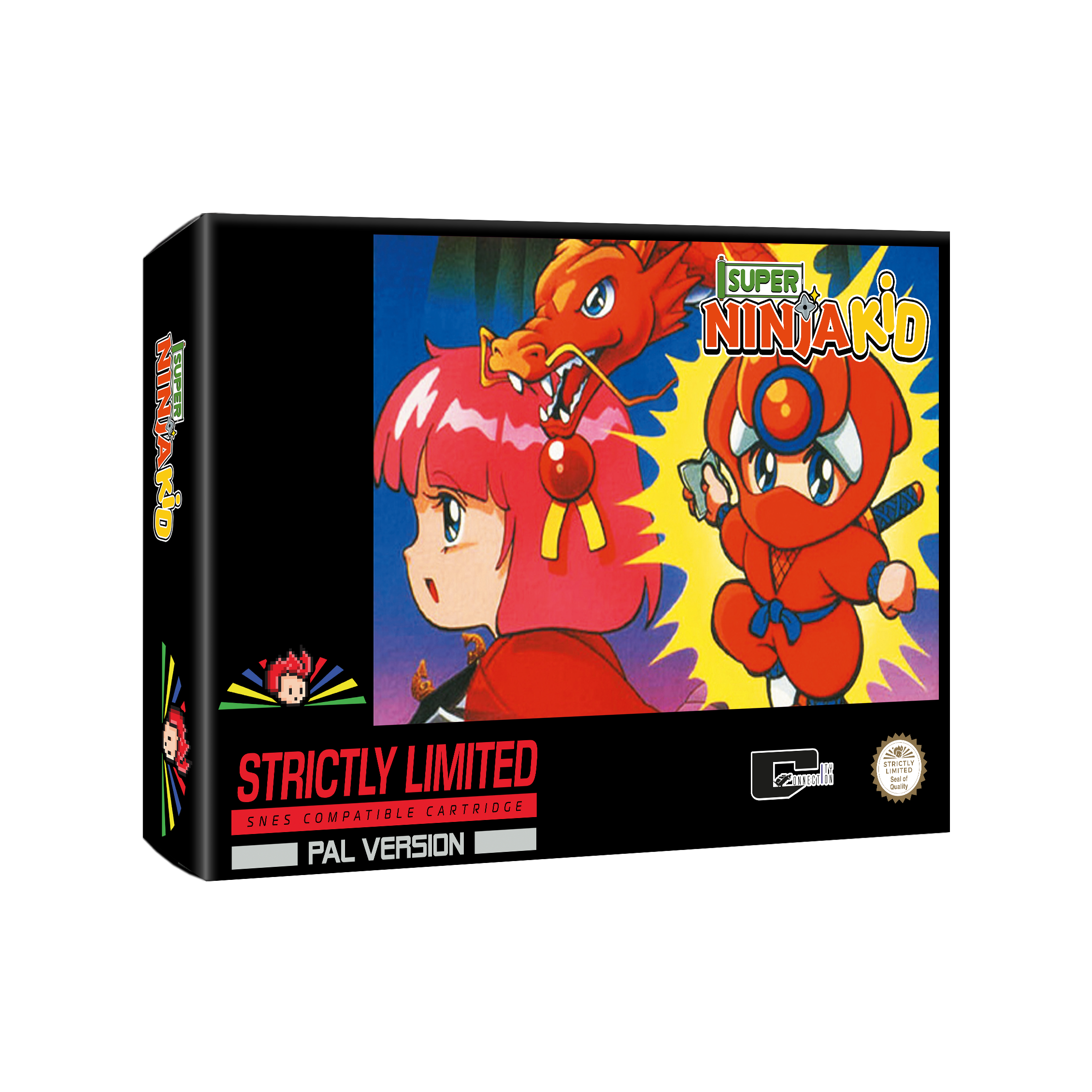 strictly-limited-super-ninja-kid-snes-modul-pal-limited-edition image 2