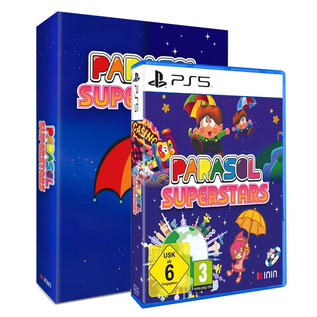 strictly-limited-games-parasol-superstars-special-limited-edition-ps5-spiel image 1