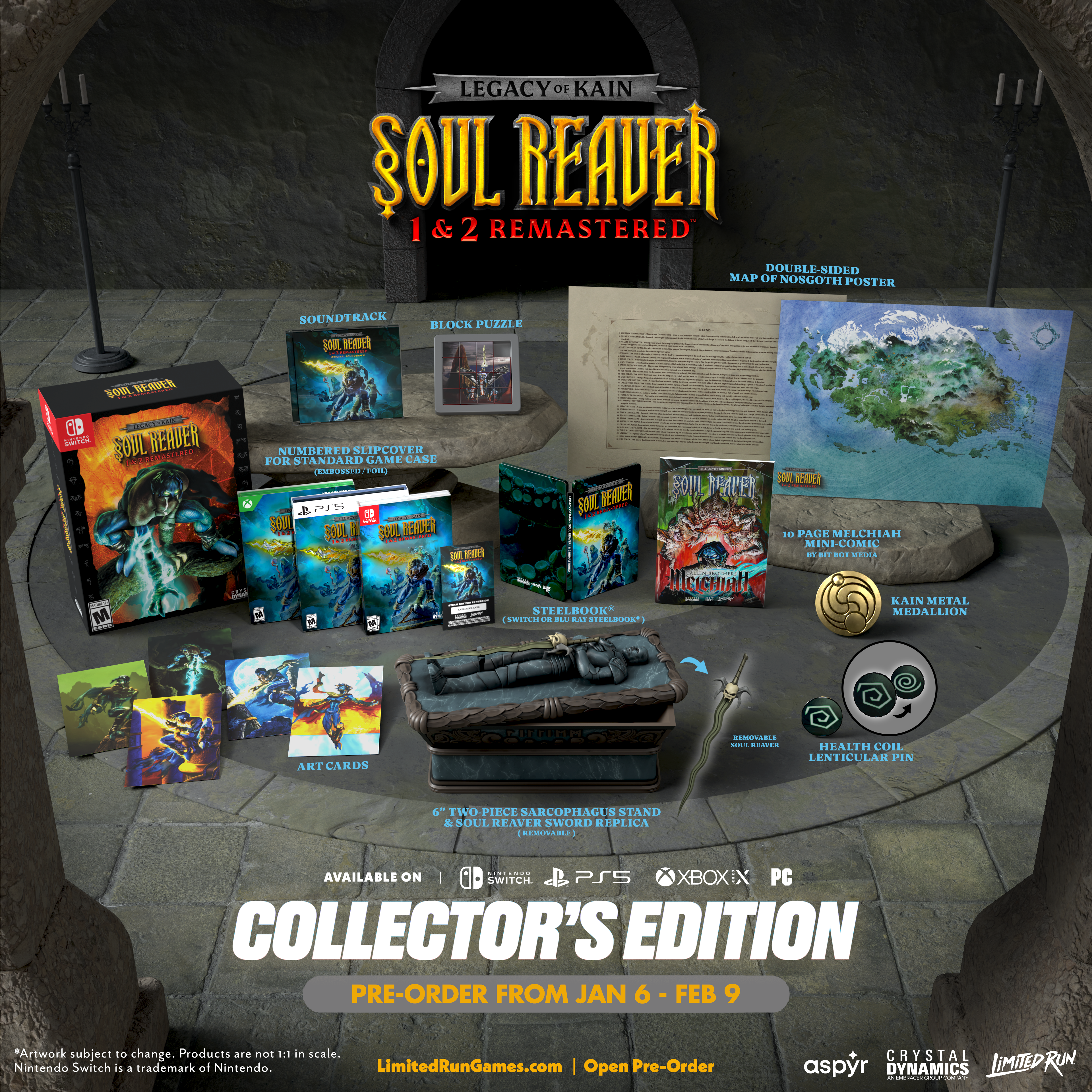 limited-run-games-soul-reaver-1-2-remastered-collectors-edition image 2