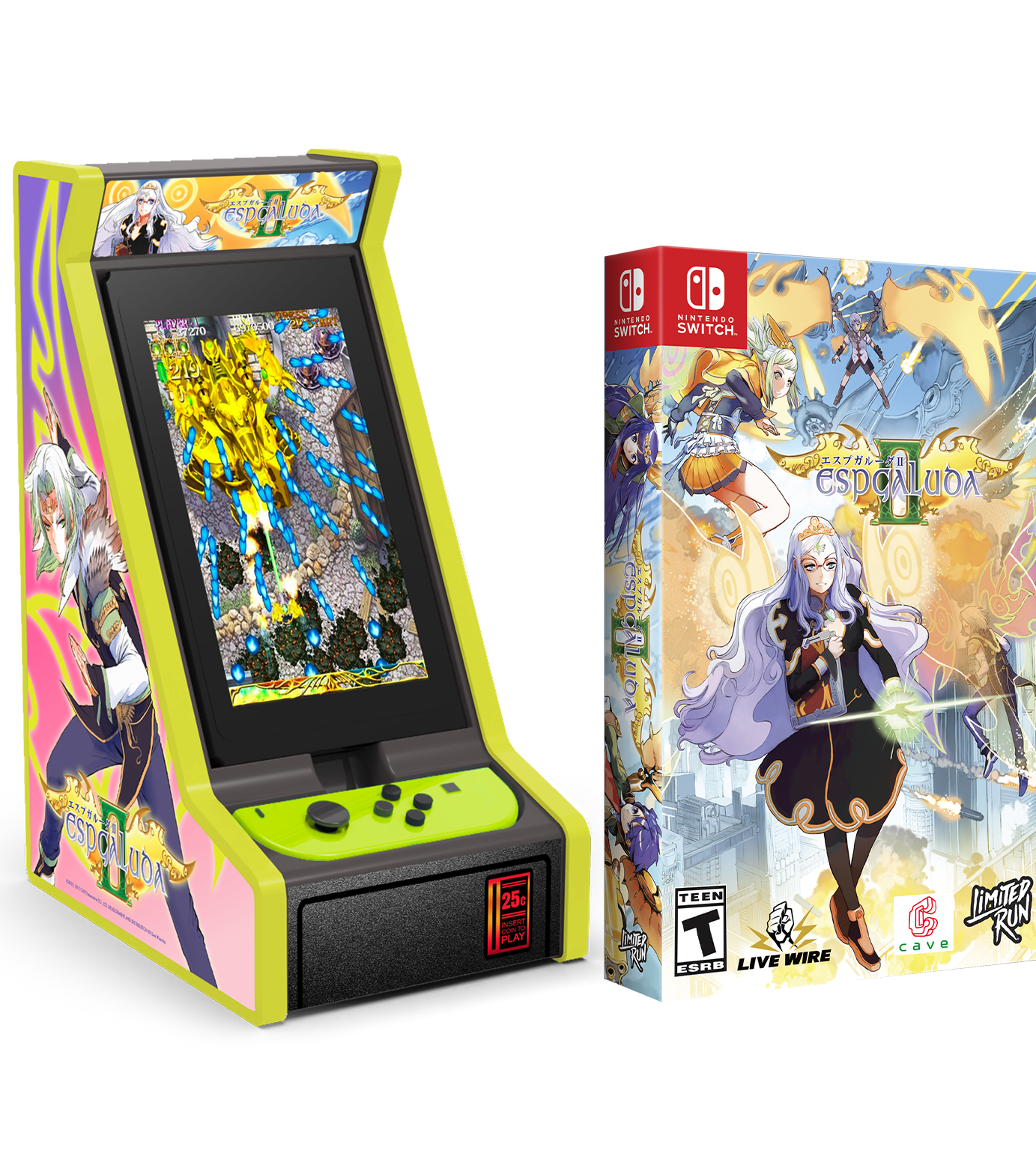 limited-run-espgaluda-ii-155-switch-spiel-steelbook-edition image 5