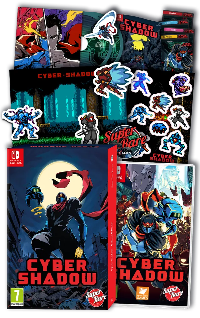 super-rare-de-4-cyber-shadow-switch-spiel-deluxe-edition-retro-action image 1