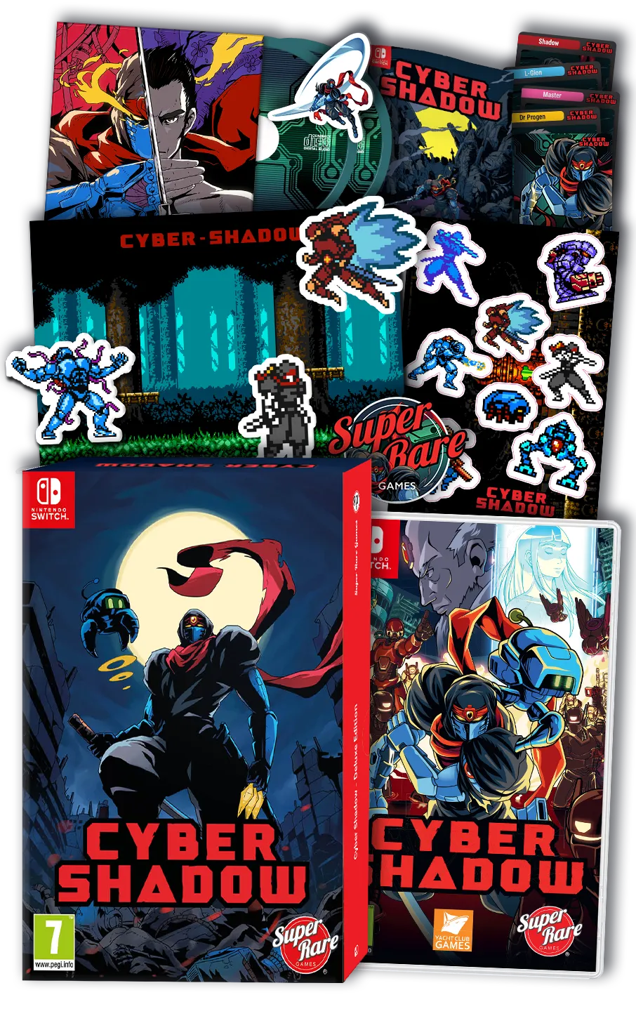 super-rare-de-4-cyber-shadow-switch-spiel-deluxe-edition-retro-action image 1