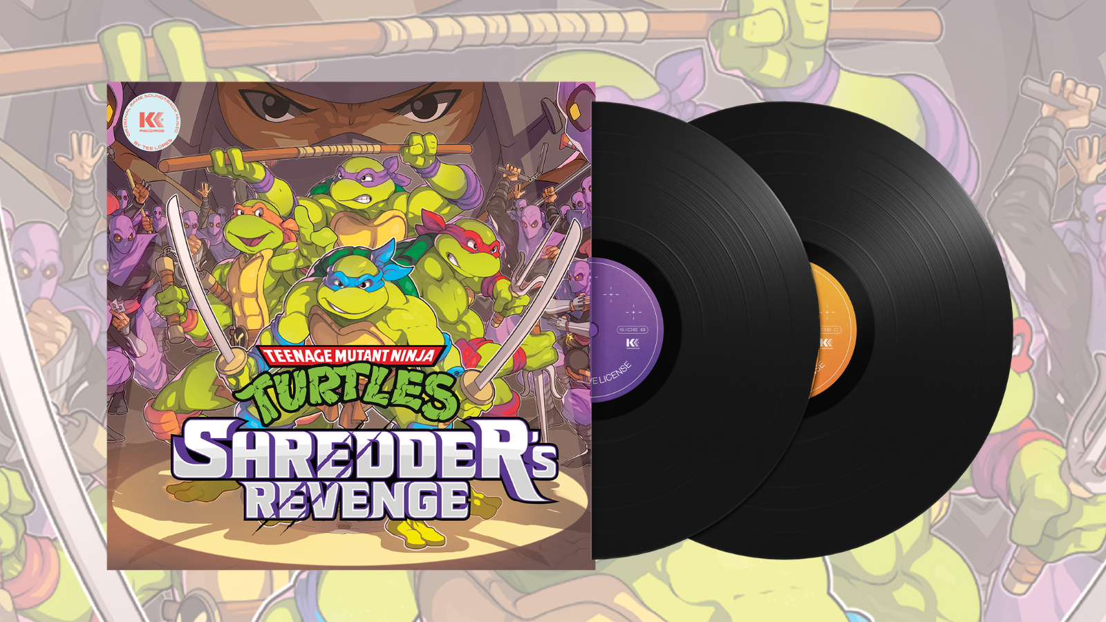 tmnt-shredder-s-revenge-2lp-vinyl-soundtrack-gatefold image 3