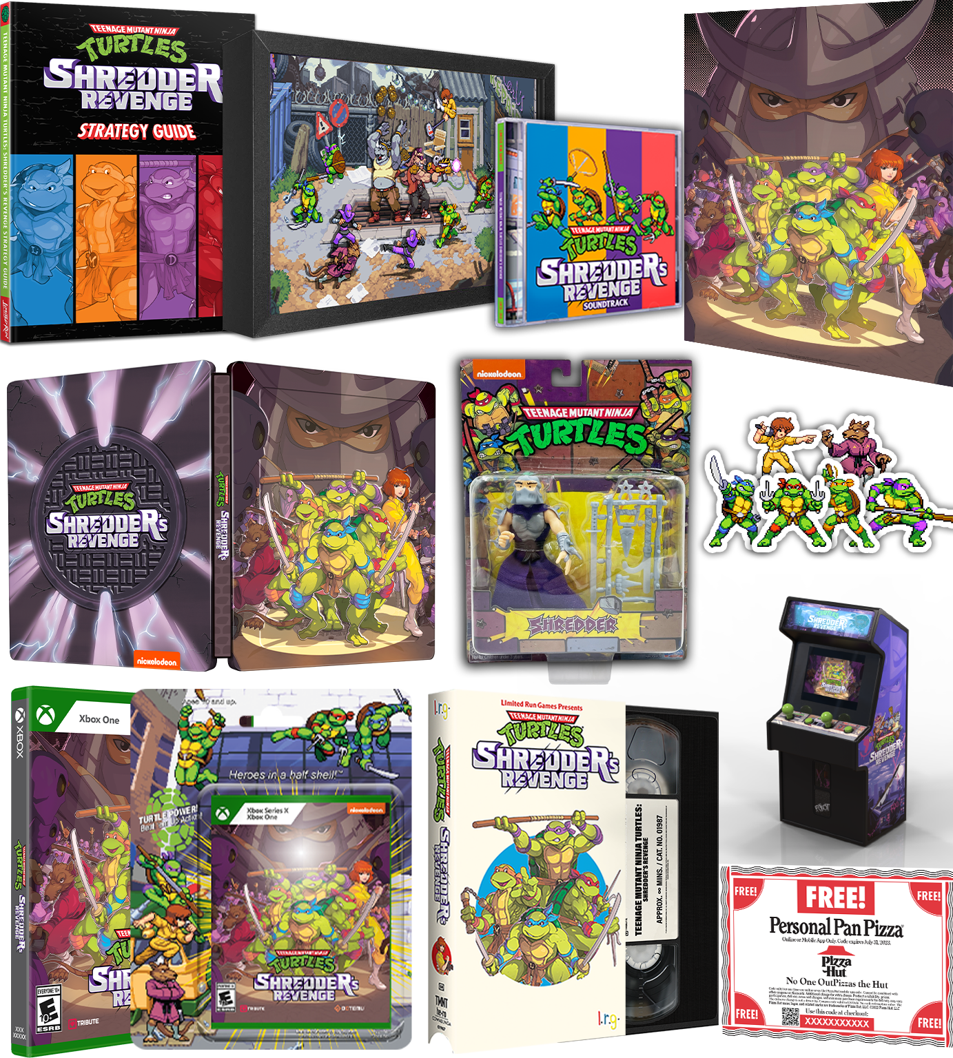 tmnt-shredder-s-revenge-radical-edition-xbox-spiel-steelbook image 2