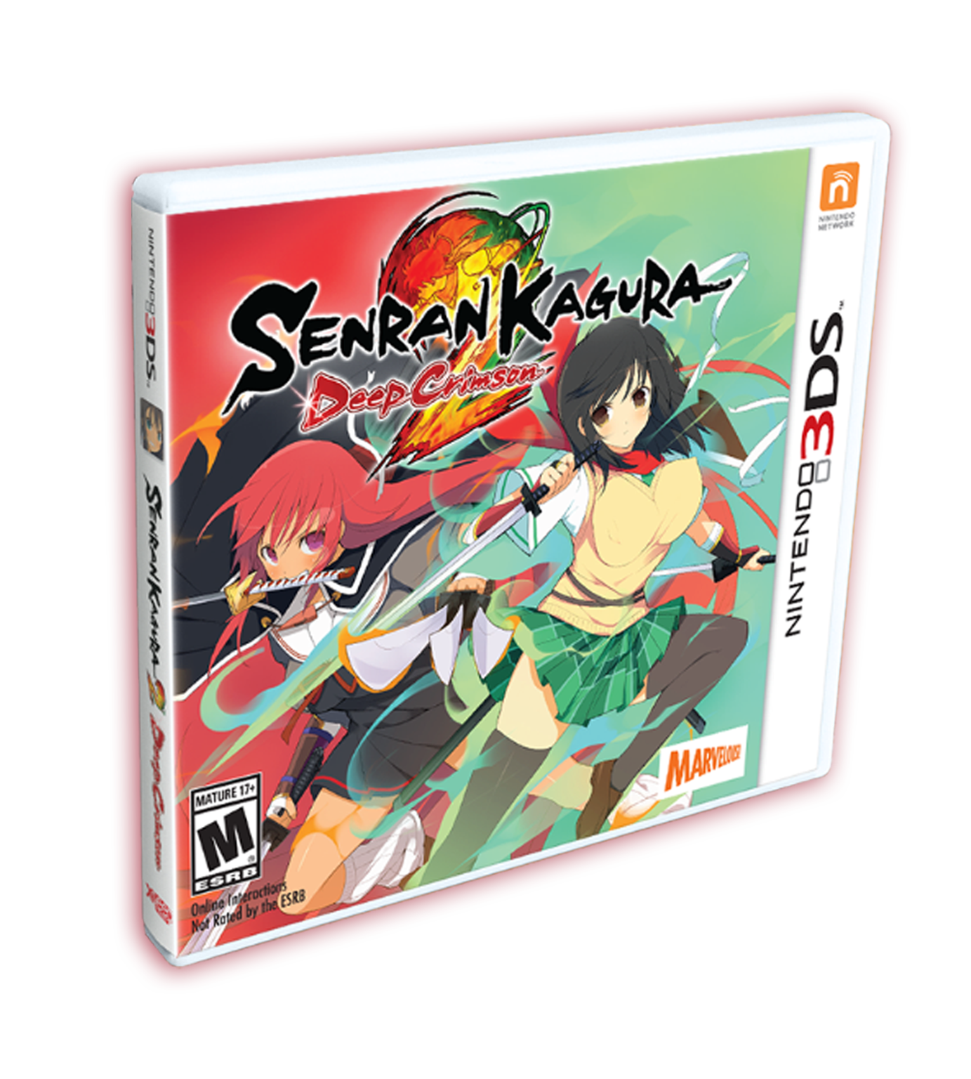 limited-run-senran-kagura-2-deep-crimson-3ds-spiel-cartridge image 1