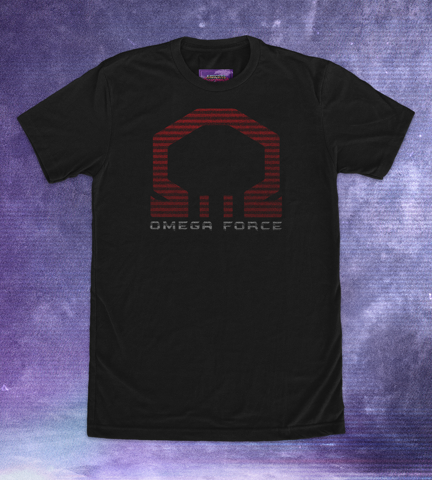 far-cry-blood-dragon-omega-force-t-shirt-gr-l-schwarz image 2