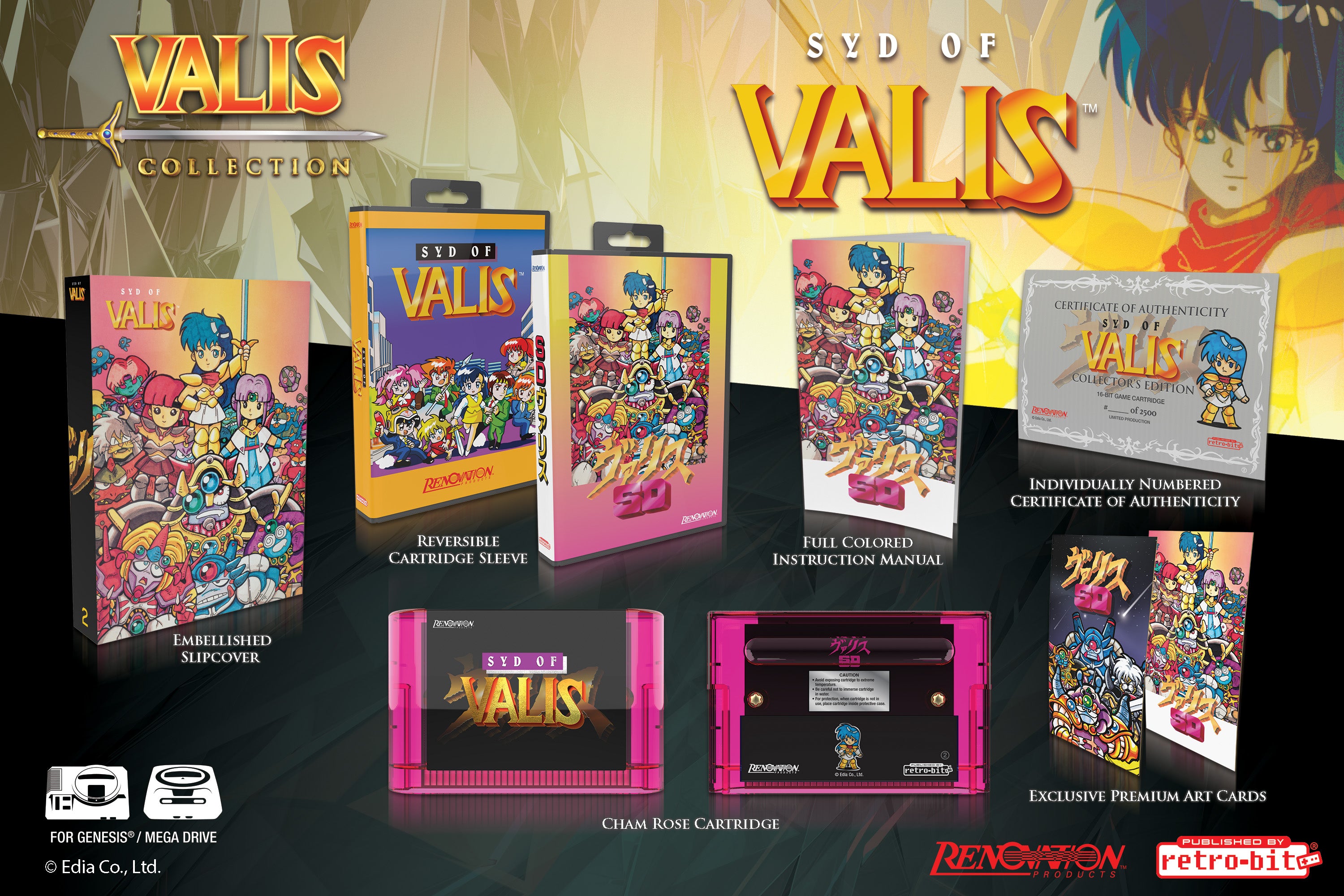 limited-run-syd-of-valis-genesis-collectors-edition-retro-spiel image 2