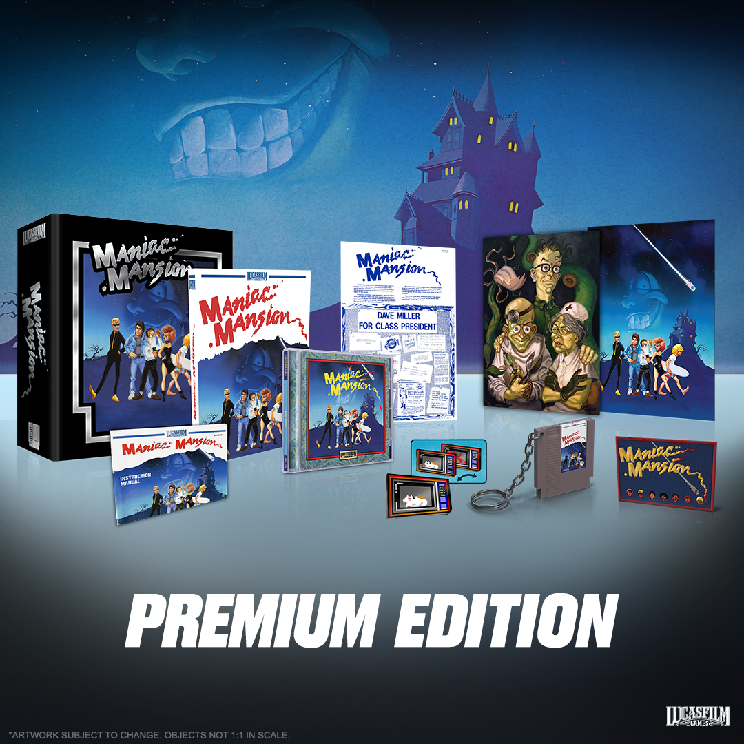 limited-run-maniac-mansion-nes-spiel-premium-edition-modul image 2