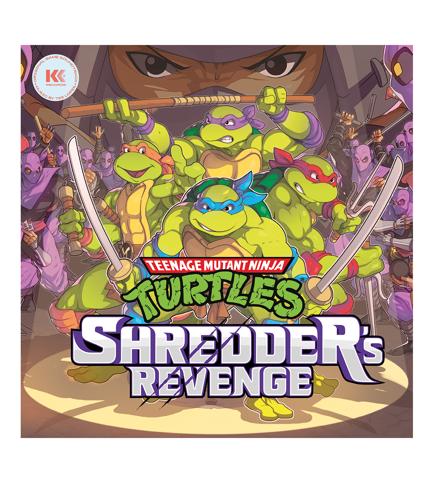 tmnt-shredder-s-revenge-2lp-vinyl-soundtrack-gatefold image 1