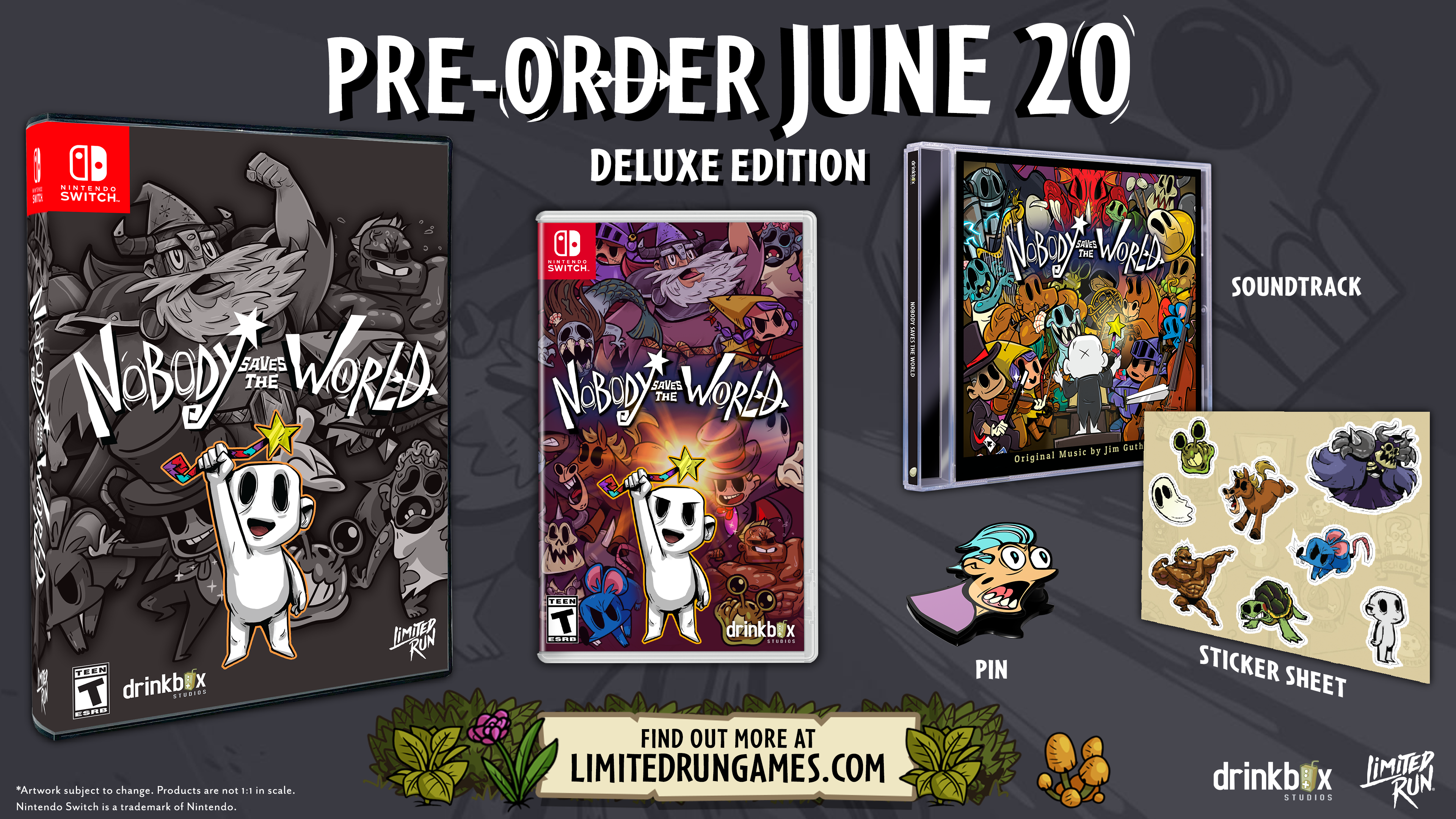 limited-run-nobody-saves-the-world-deluxe-edition-switch-spiel-rpg image 3