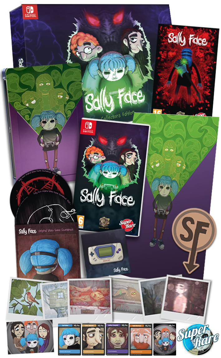 super-rare-games-ce-7-sally-face-switch-spiel-collector-s-edition image 1