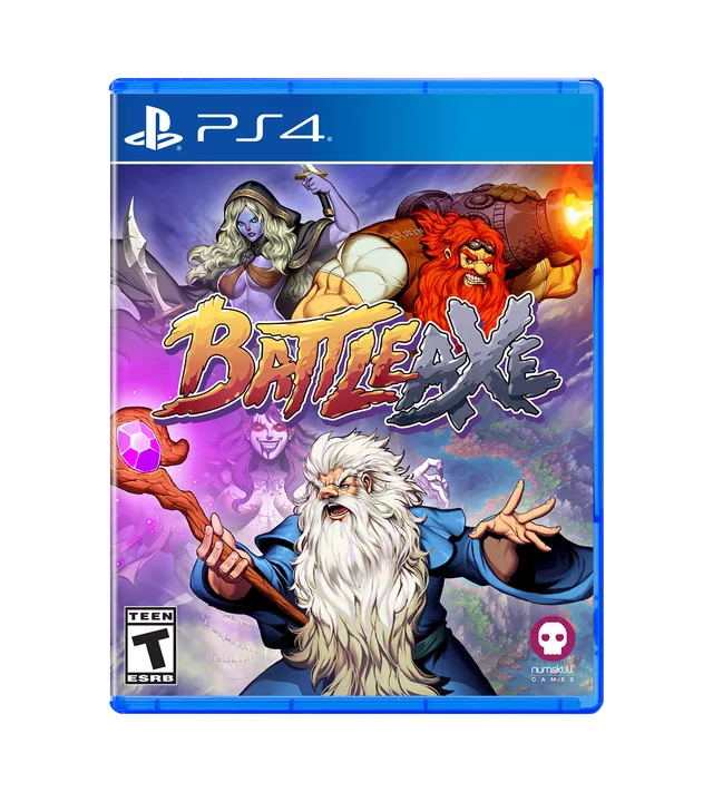 battle-axe-ps4-spiel-disc-arcade-hack-slash-retro-standard image 1
