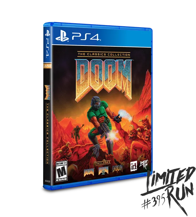 limited-run-395-doom-classics-collection-ps4-spiel-shooter image 1