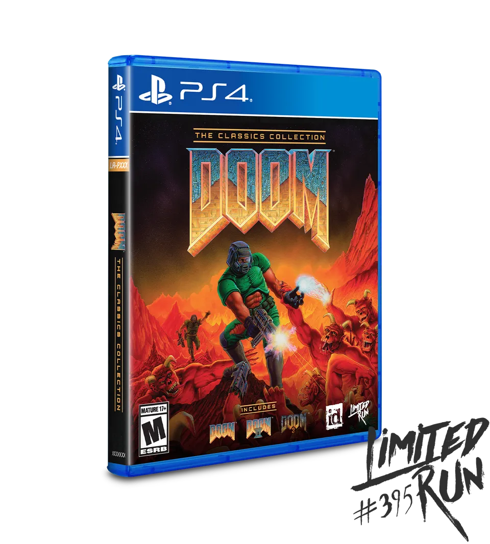 limited-run-395-doom-classics-collection-ps4-spiel-shooter image 1