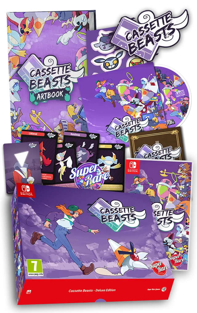 super-rare-games-de-2-cassette-beasts-switch-deluxe-edition-box image 1