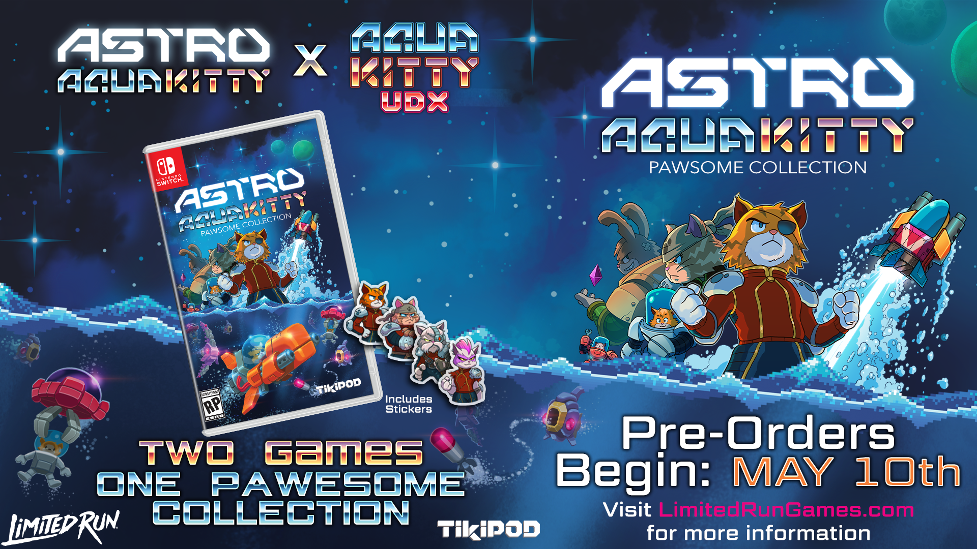 limited-run-games-astro-aqua-kitty-switch-spiel-collection image 3