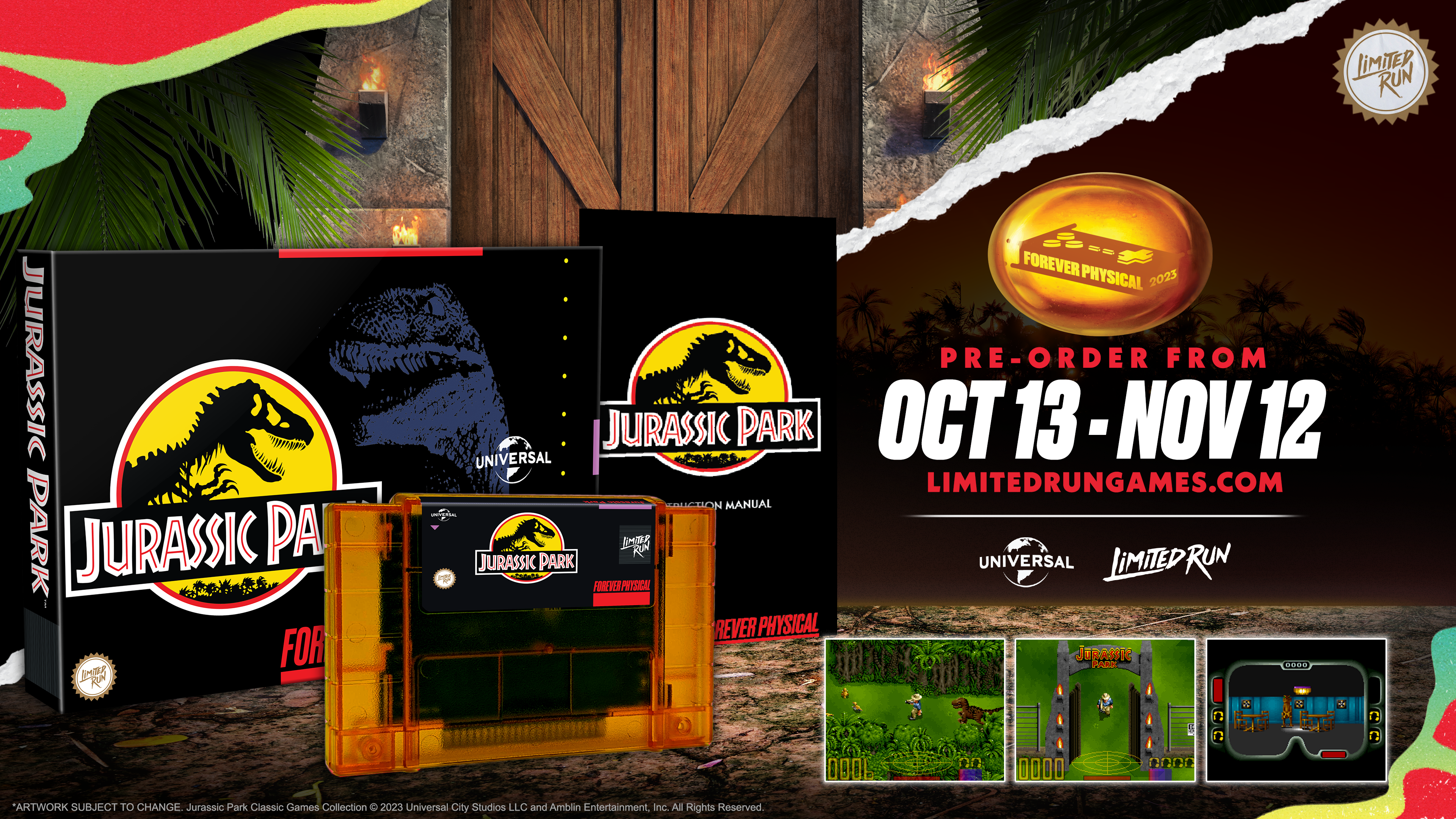 limited-run-jurassic-park-snes-modul-standard-edition-retro image 4