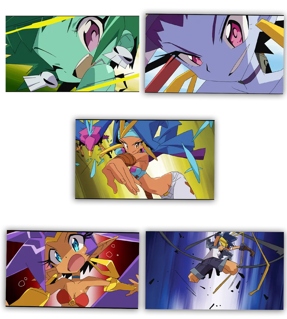 limited-run-shantae-seven-sirens-animation-sticker-aufkleber-set image 1