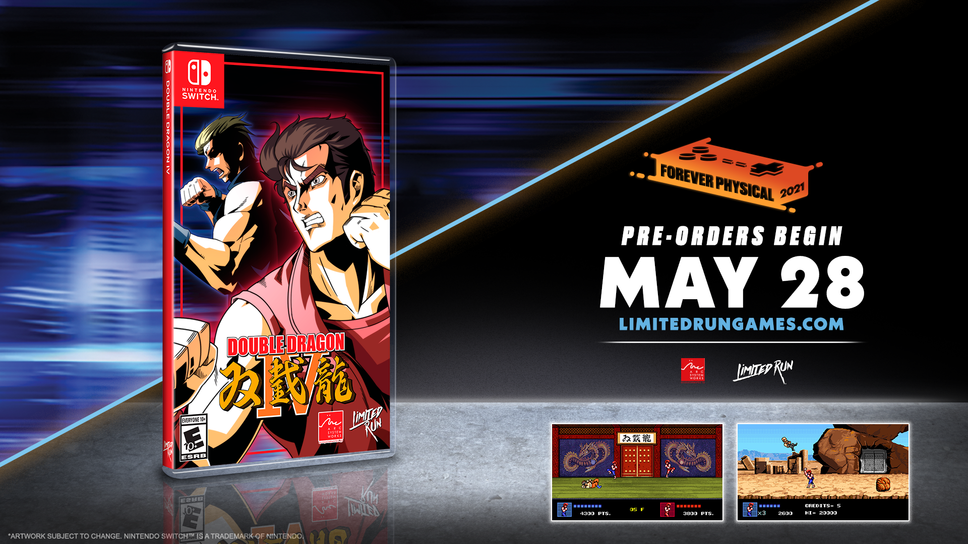 switch-limited-run-double-dragon-iv-107-switch-modul-spiel image 2
