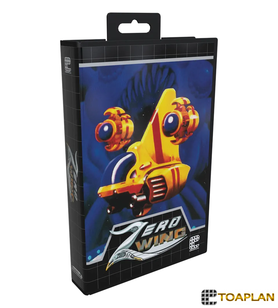 limited-run-zero-wing-genesis-spiel-plasma-cartridge-sammler-edition image 1