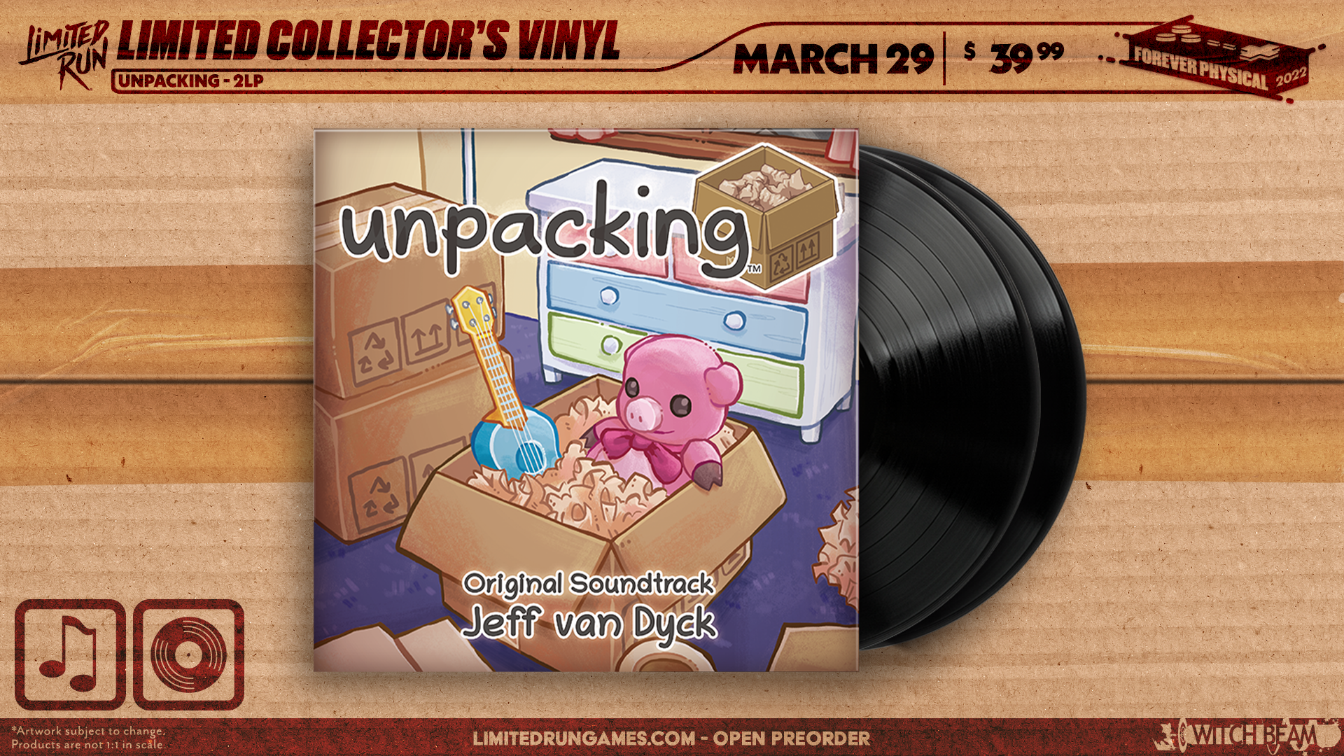 limited-run-unpacking-2lp-vinyl-soundtrack-jeff-van-dyck image 3