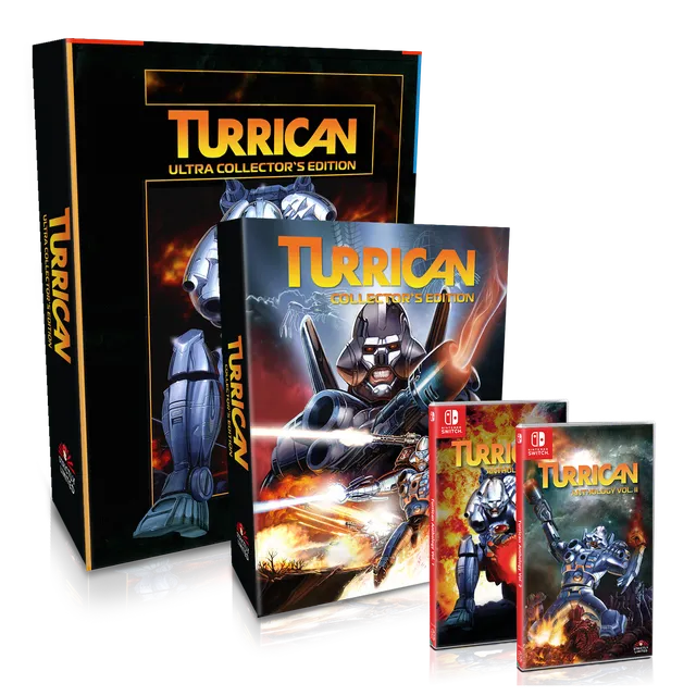 strictly-limited-games-turrican-ultra-collector-s-edition-switch-sammlerset image 1