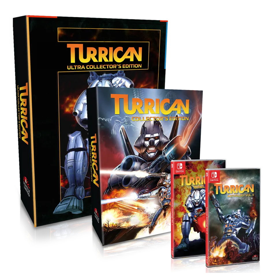 strictly-limited-games-turrican-ultra-collector-s-edition-switch-sammlerset image 1