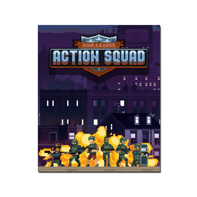 strictly-limited-door-kickers-art-card-alu-bild-14x17-cm image 1