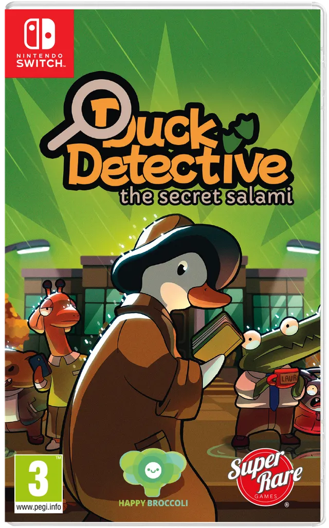 super-rare-games-srg-120-duck-detective-switch-spiel-sammler-edition image 1