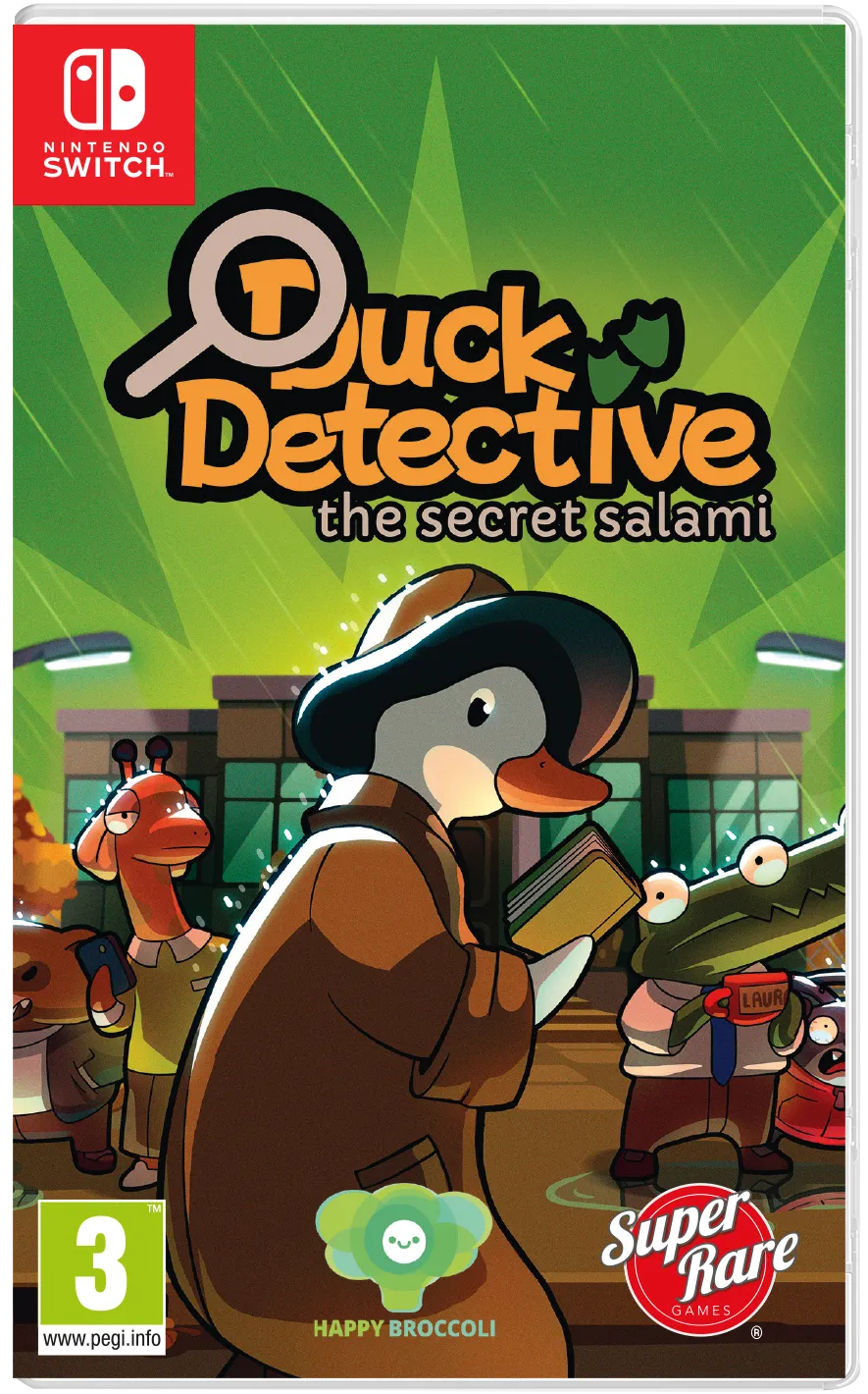 super-rare-games-srg-120-duck-detective-switch-spiel-sammler-edition image 1