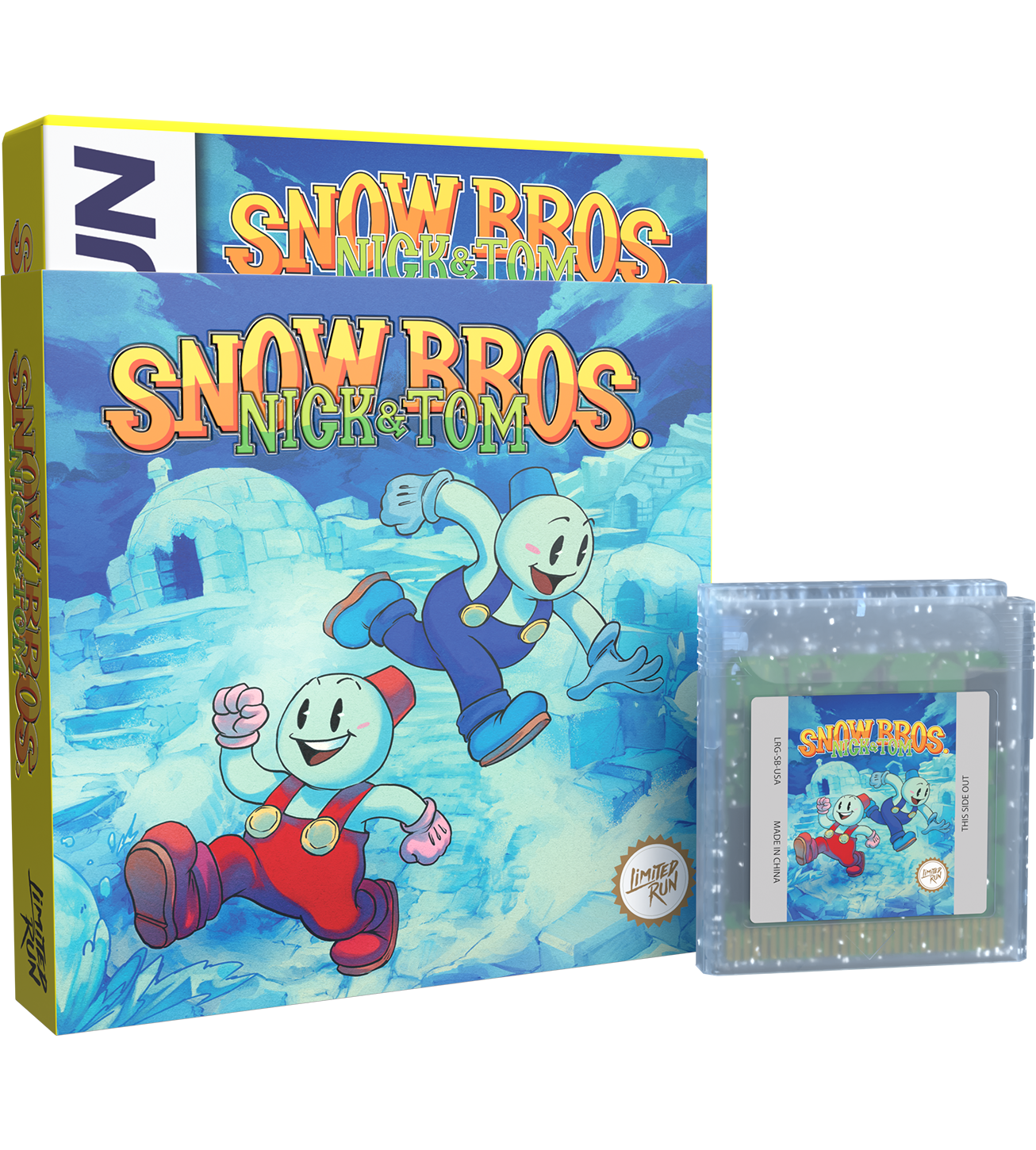 limited-run-snow-bros-nick-tom-deluxe-edition-game-boy-modul image 1