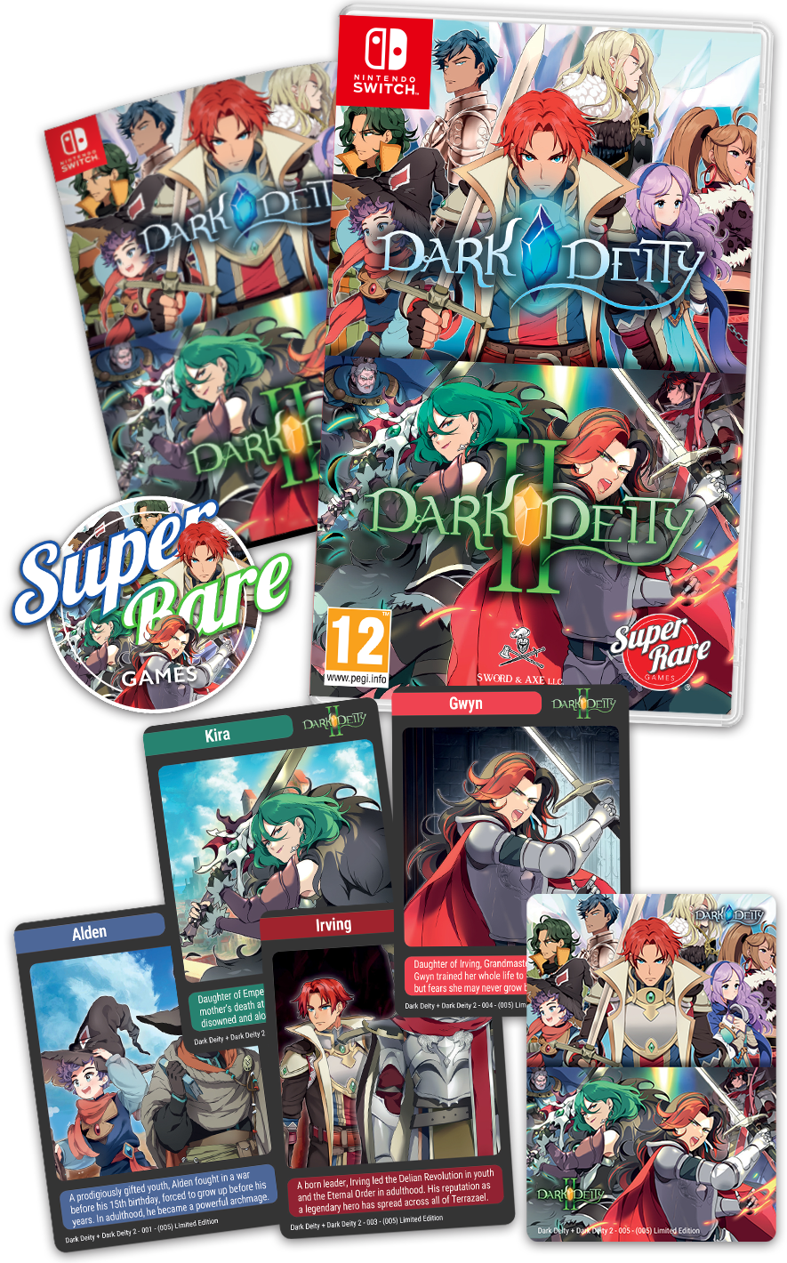 super-rare-games-dark-deity-1-2-srg-147-switch-spiel-rpg image 2