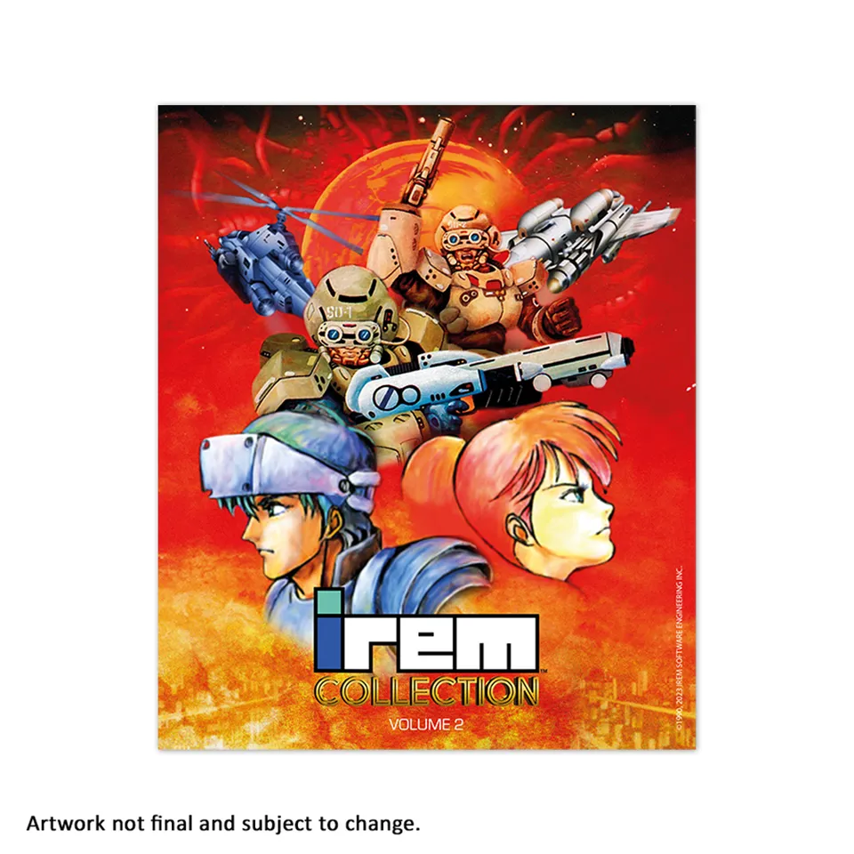 strictly-limited-games-irem-collection-vol-2-art-card-alu-14x17 image 1