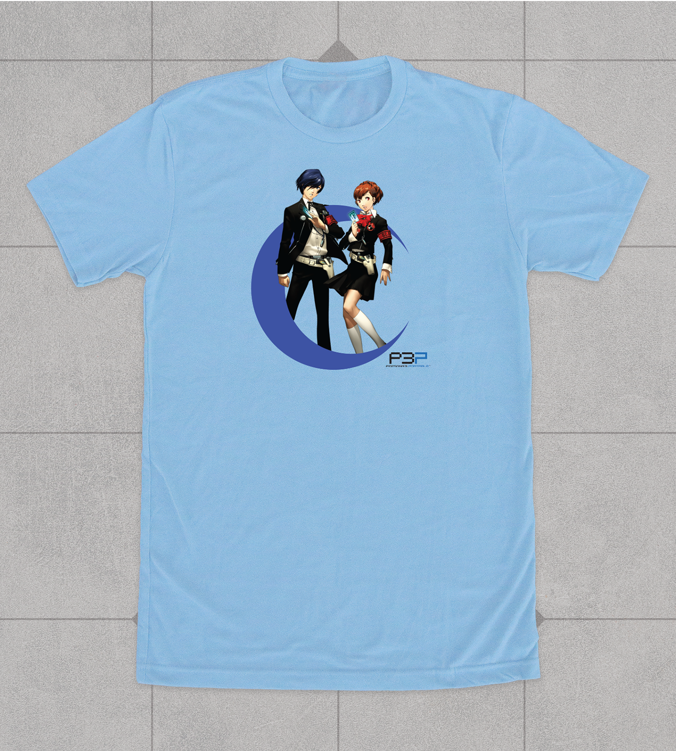 limited-run-persona-3-portable-t-shirt-gaming-merch-gr-e-l image 2