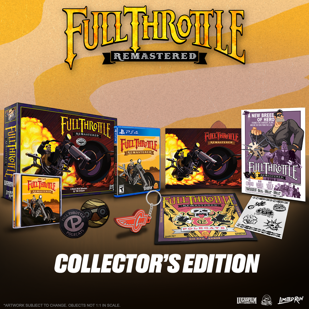 limited-run-games-483-full-throttle-ps4-spiel-collector-s-edition image 2