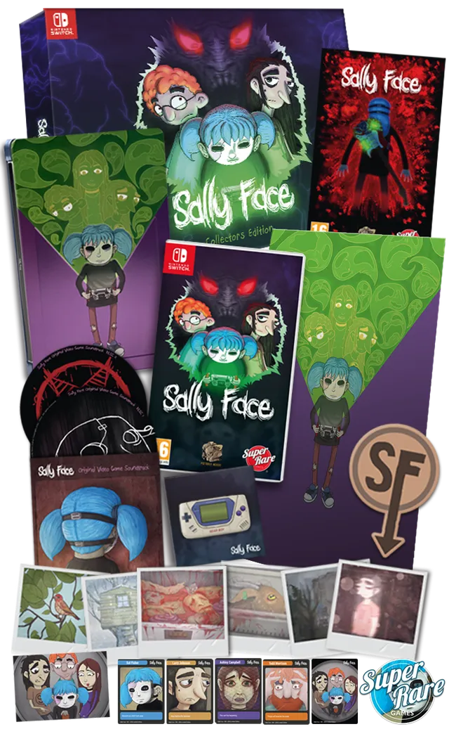 super-rare-games-ce-7-sally-face-switch-spiel-collector-s-edition image 1