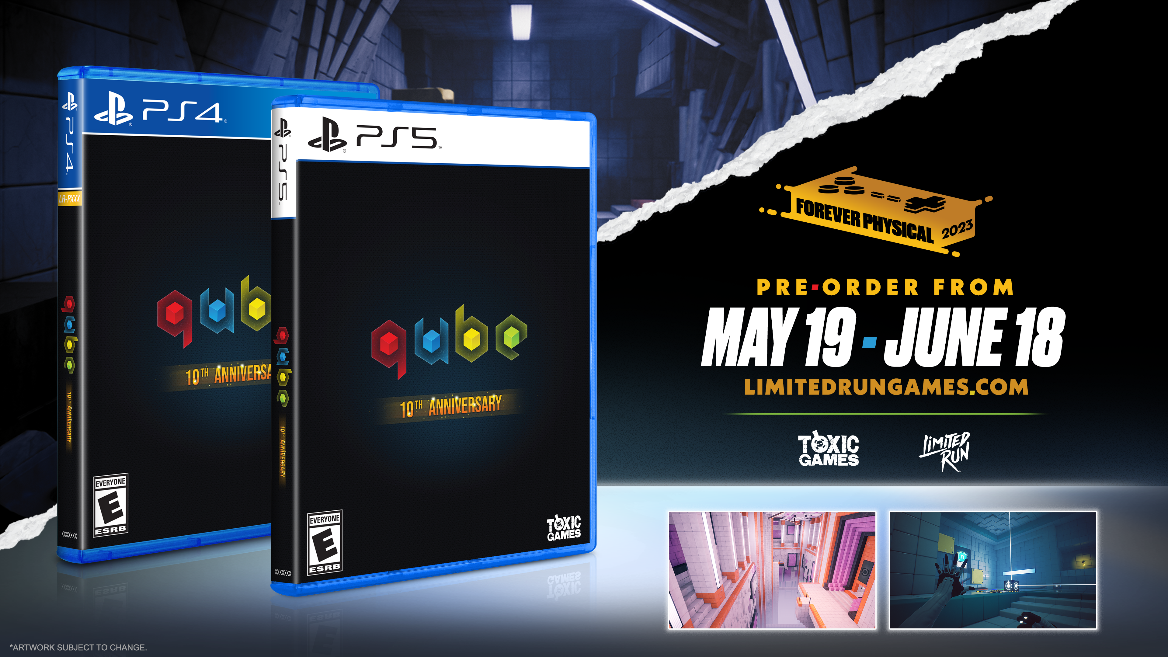 ps5-limited-run-55-q-u-b-e-10th-anniversary-ps5-spiel-puzzle image 3