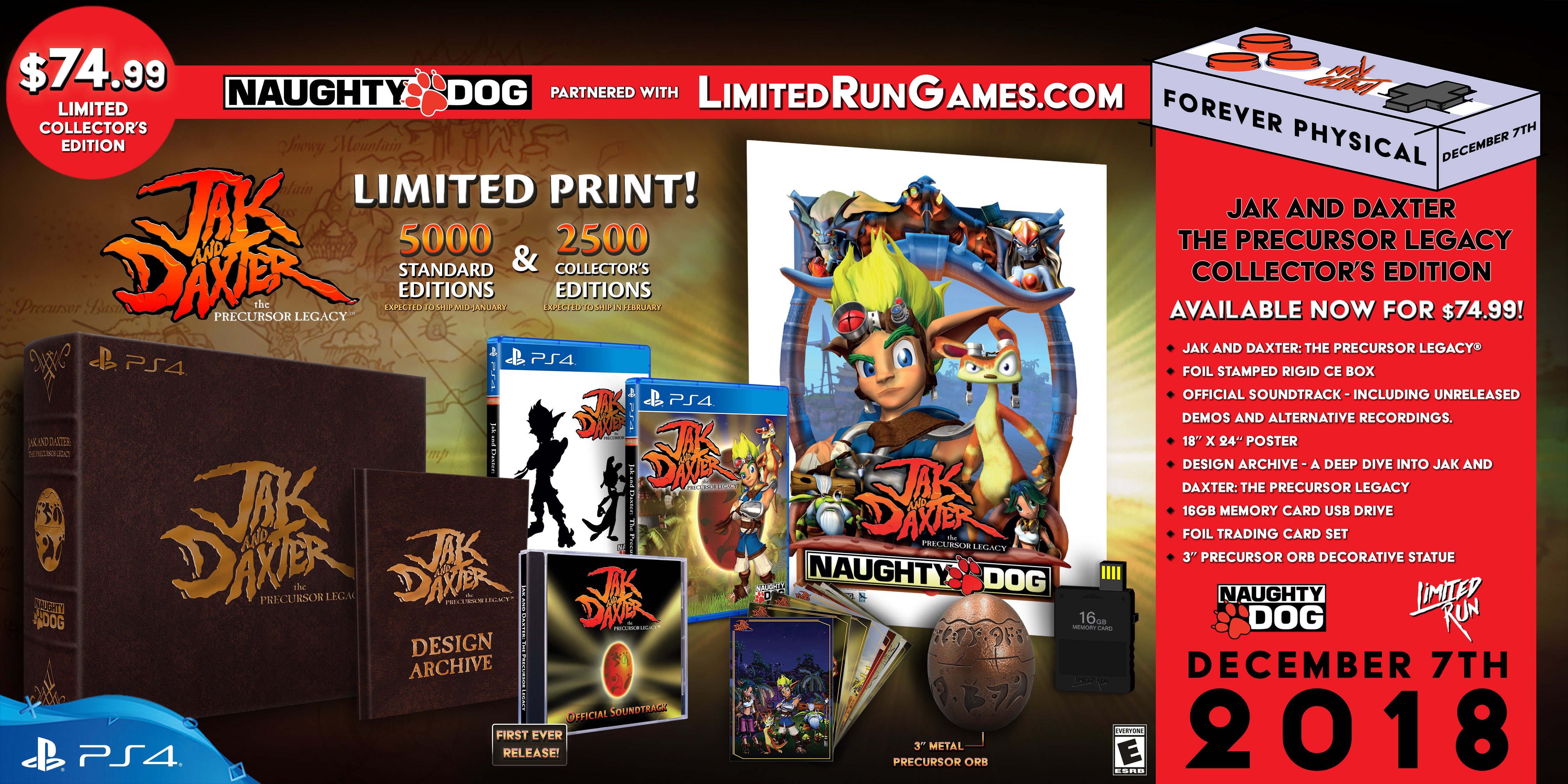 limited-run-184-jak-and-daxter-ps4-sammleredition-orb-limitiert image 2