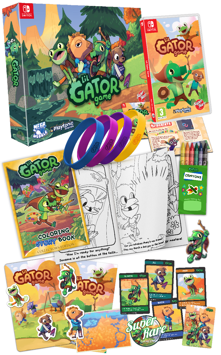 super-rare-games-ce-12-lil-gator-game-collector-s-edition-switch image 1