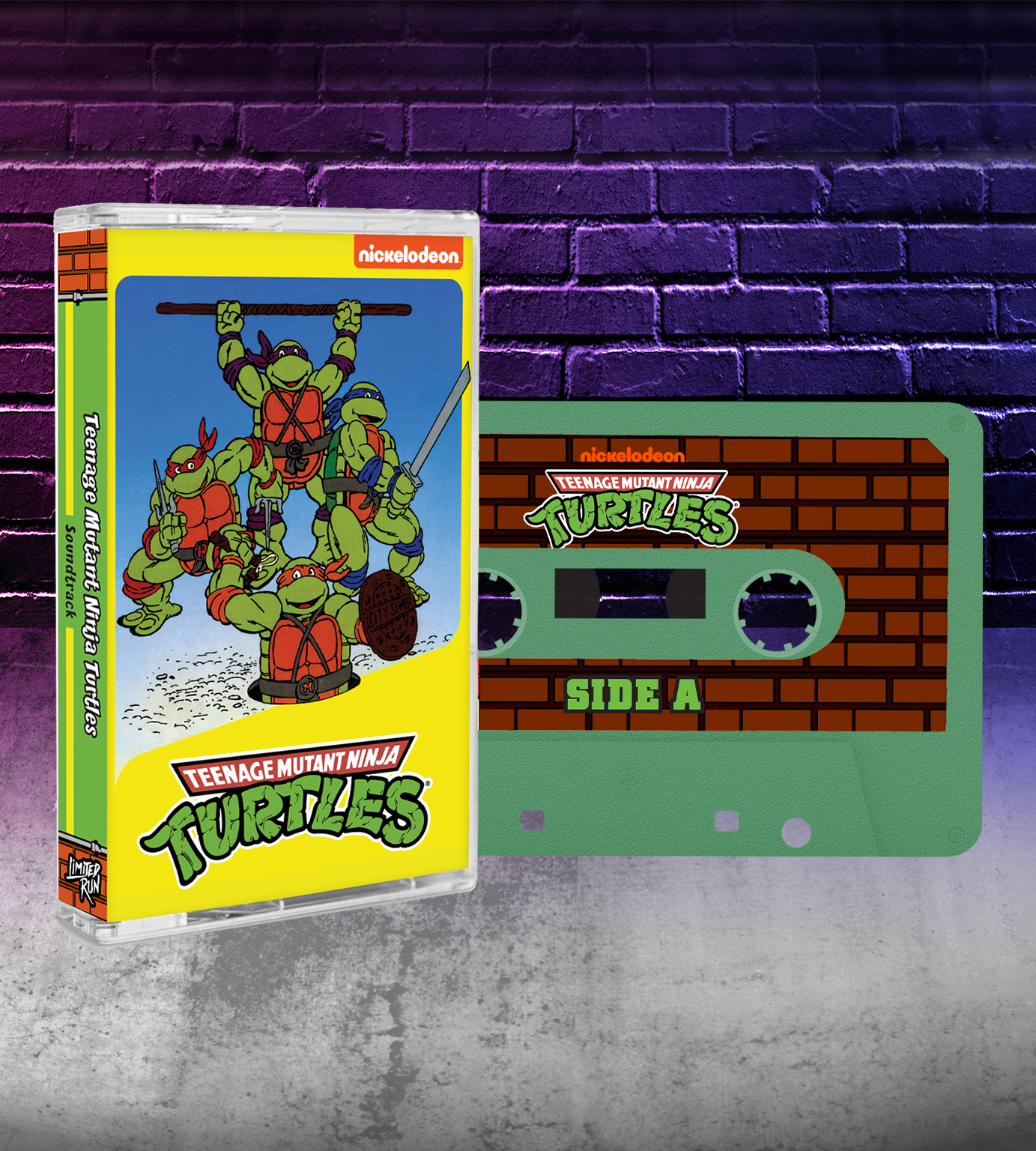 limited-run-tmnt-nes-soundtrack-kassette-teenage-mutant-ninja image 2