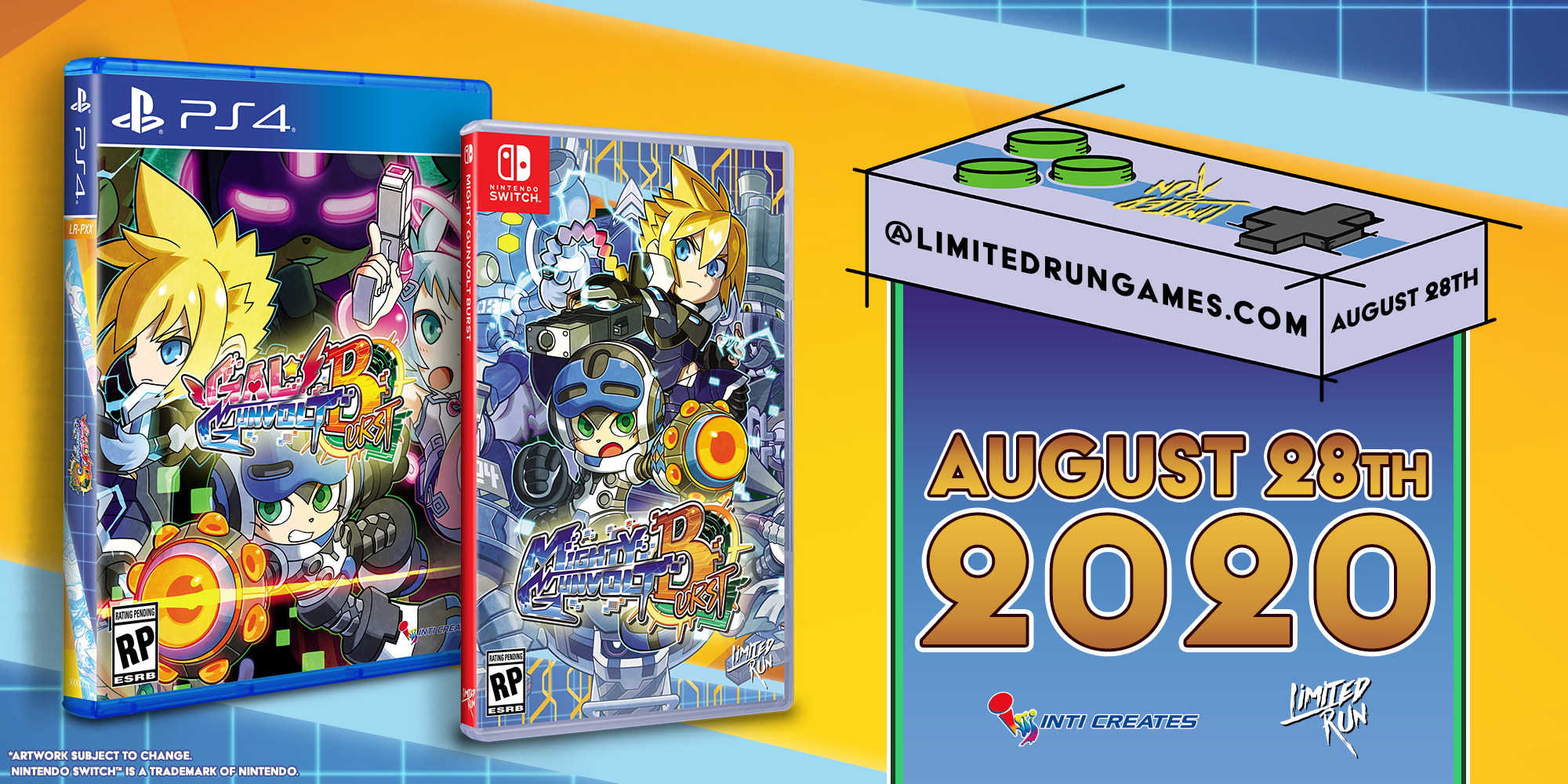 limited-run-gal-gunvolt-burst-ps4-spiel-standard-edition image 2