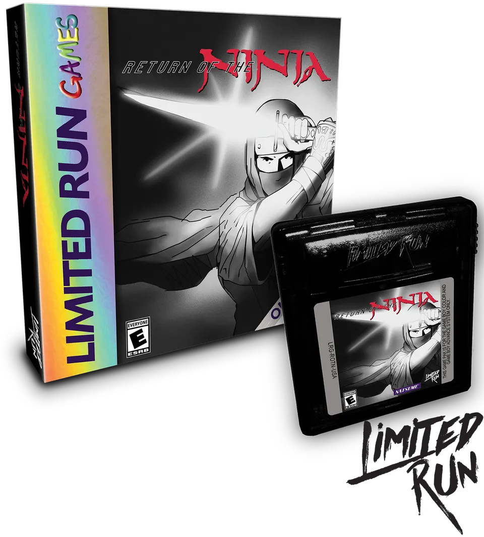 limited-run-return-of-the-ninja-gbc-modul-retro-plattformer image 1