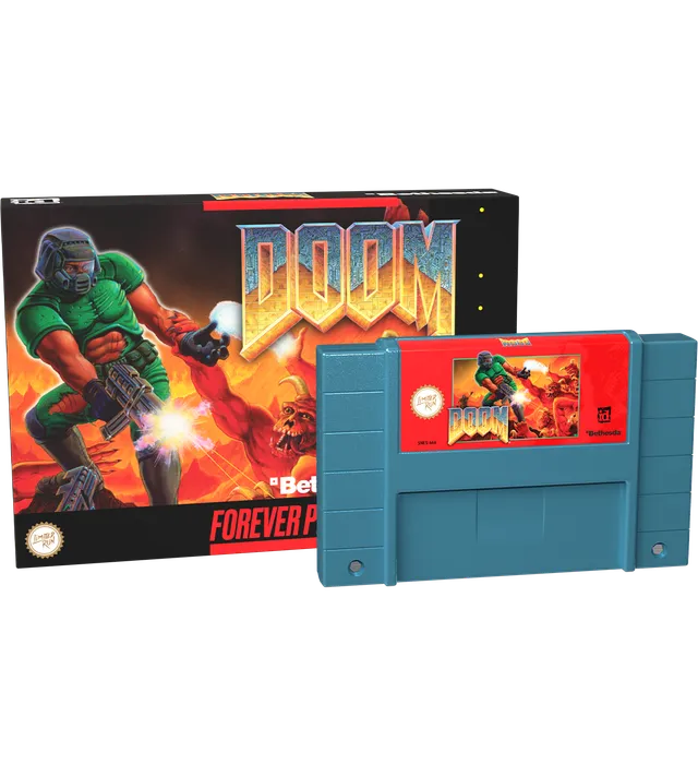 limited-run-doom-snes-modul-standard-edition-retro-shooter image 1