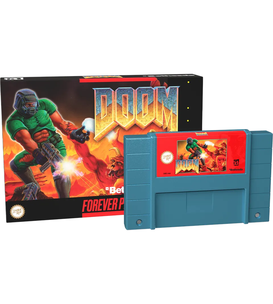limited-run-doom-snes-modul-standard-edition-retro-shooter image 1