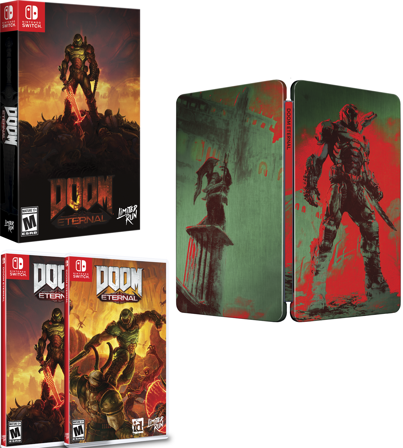 switch-limited-run-154-doom-eternal-switch-spiel-steelbook image 2