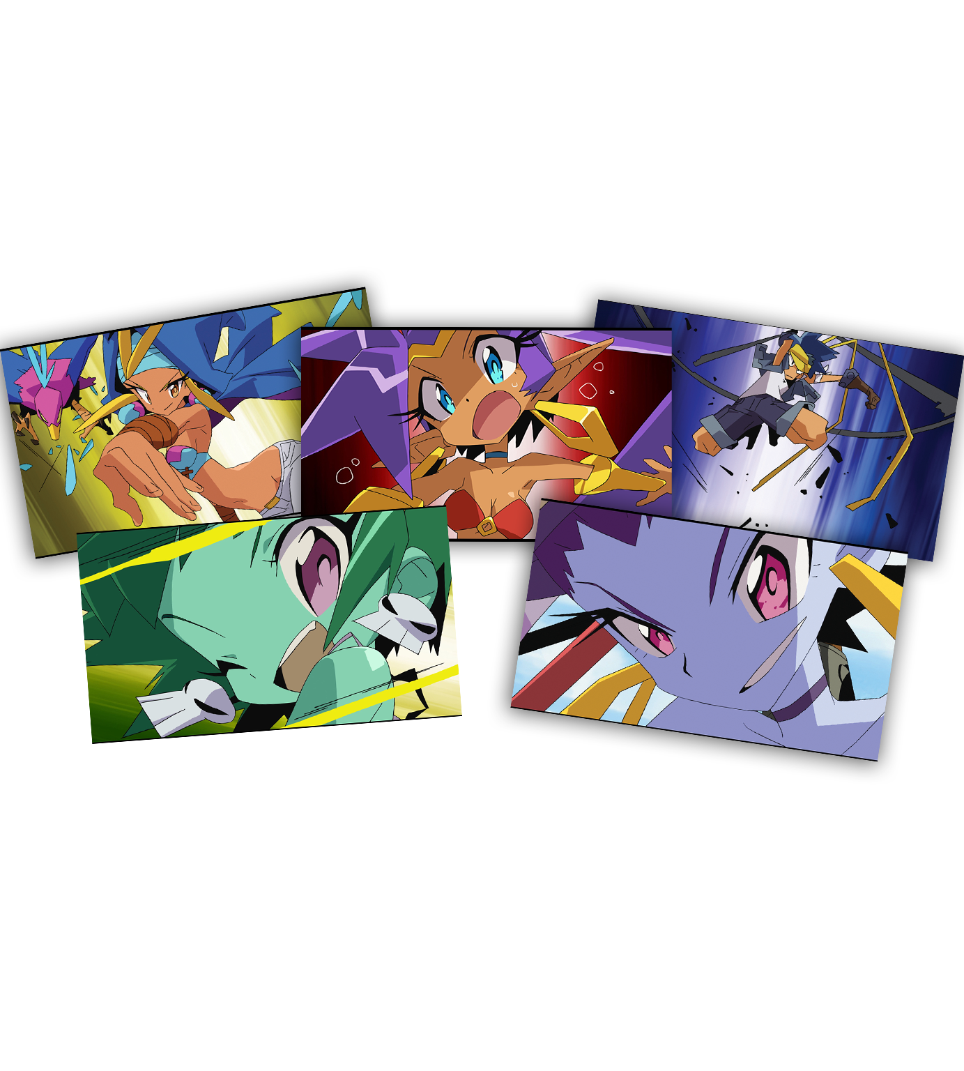 limited-run-shantae-seven-sirens-animation-sticker-aufkleber-set image 2