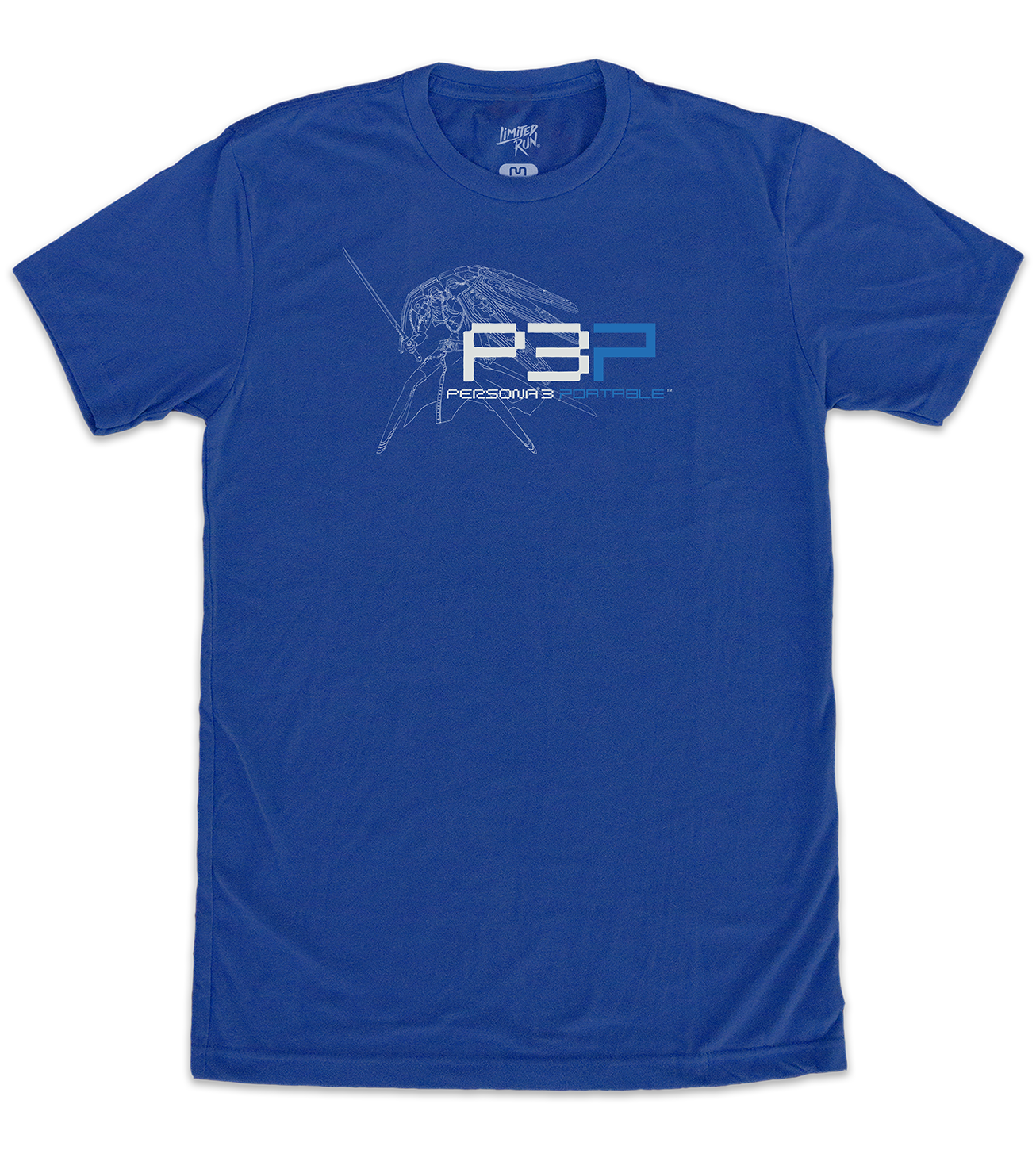 persona-3-portable-logo-t-shirt-gr-l-gaming-merch image 1