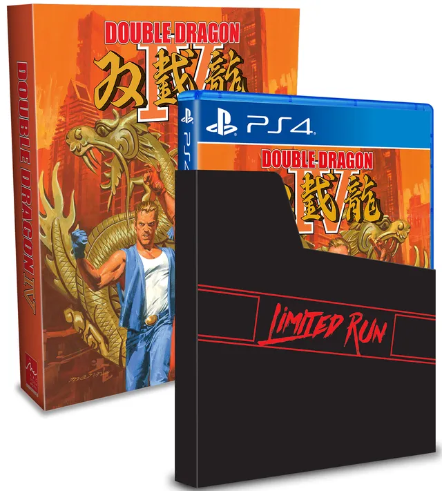 limited-run-104-double-dragon-iv-ps4-classic-edition-beat-em-up image 1